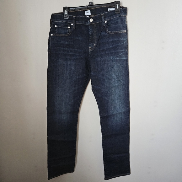 Edwin Jeans Jace Straight Cooper Blue Denim Casual Neutral Classic Medium - Picture 1 of 15